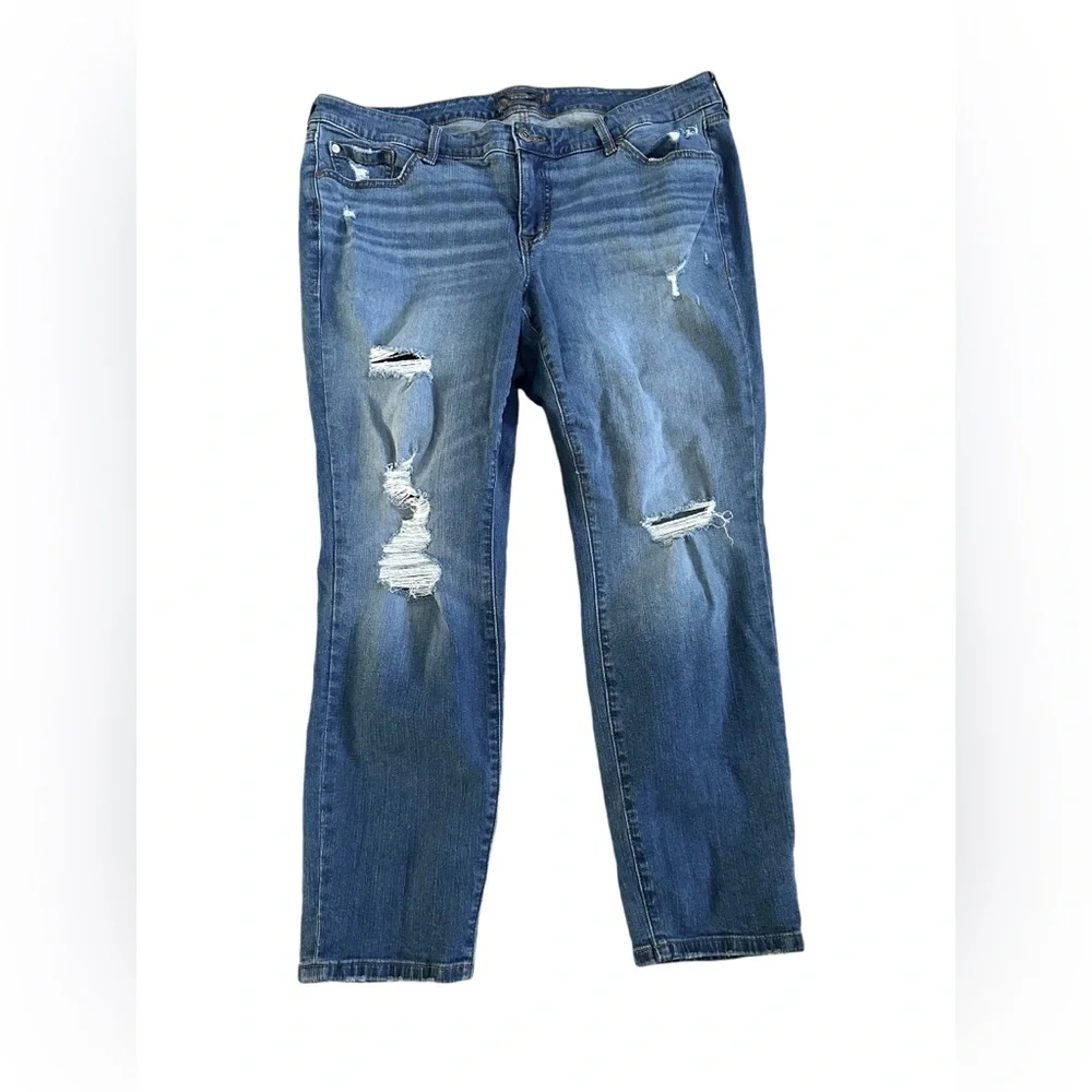 Womens Torrid Destructed Skinny Jeans Jegging‎ Plus size 16